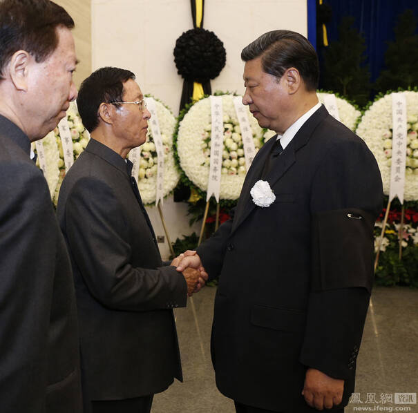 科技之光下的吴邦国同志告别仪式纪念活动