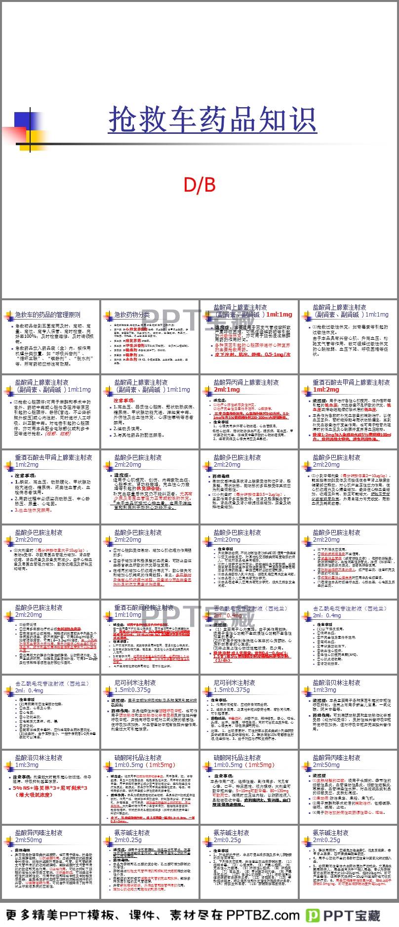 常用急救药品ppt最新介绍与小巷神秘药草小铺探索