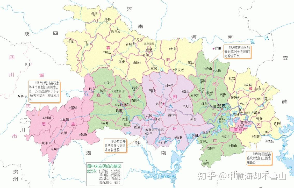 武汉市最新行政区划图，城市变迁与自我成长的见证者