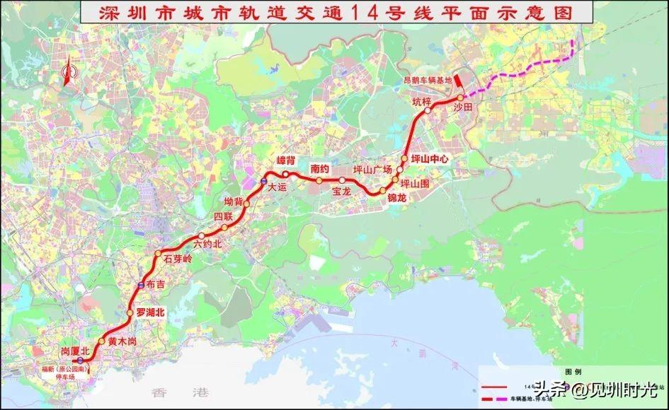 广州地铁14号线最新线路图，科技与生活的无缝衔接