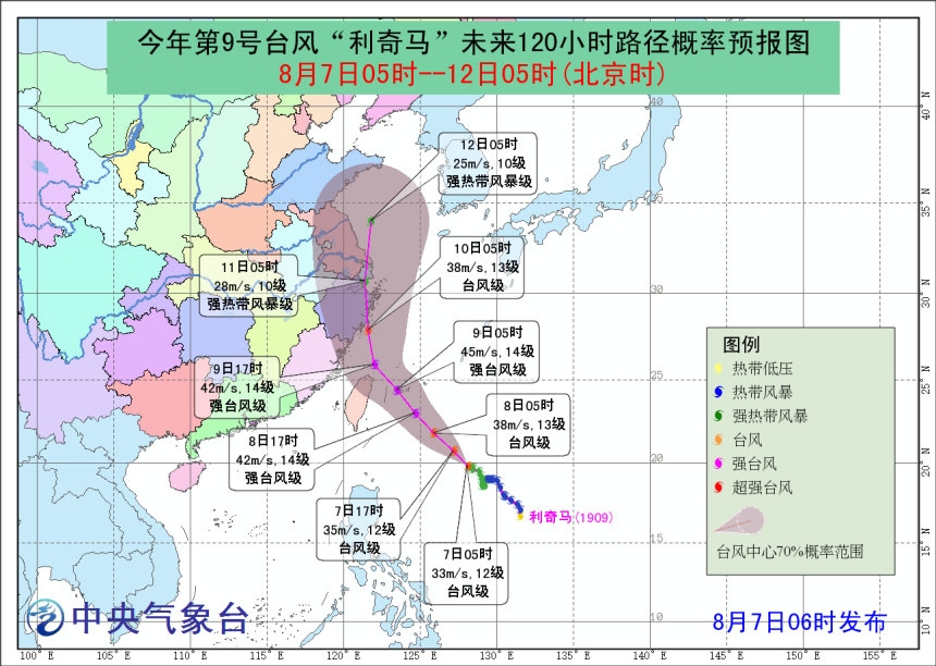 台风最新消息更新，2019年台风动态报告