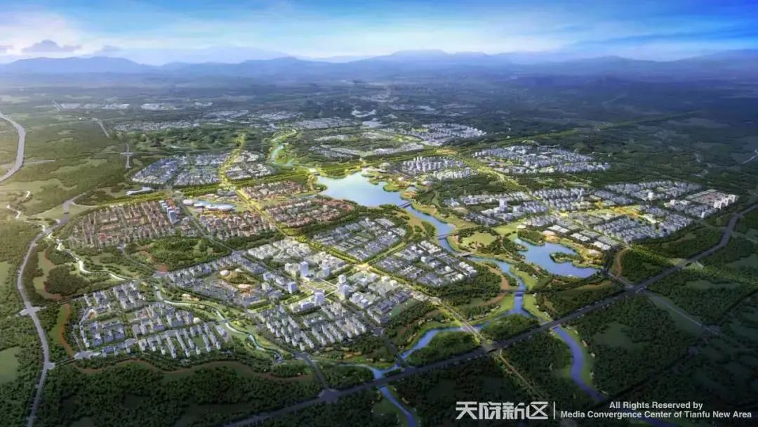 天府新区规划图背后的友情温暖故事