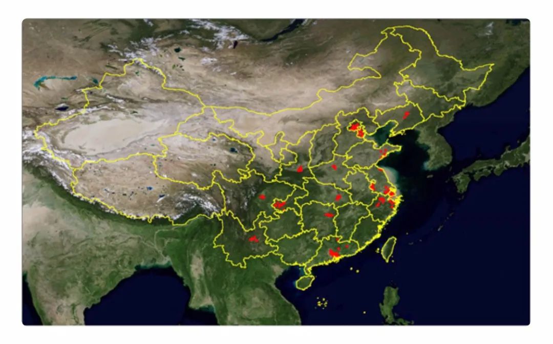 中国2019最新卫星地图，时代的见证与未来展望