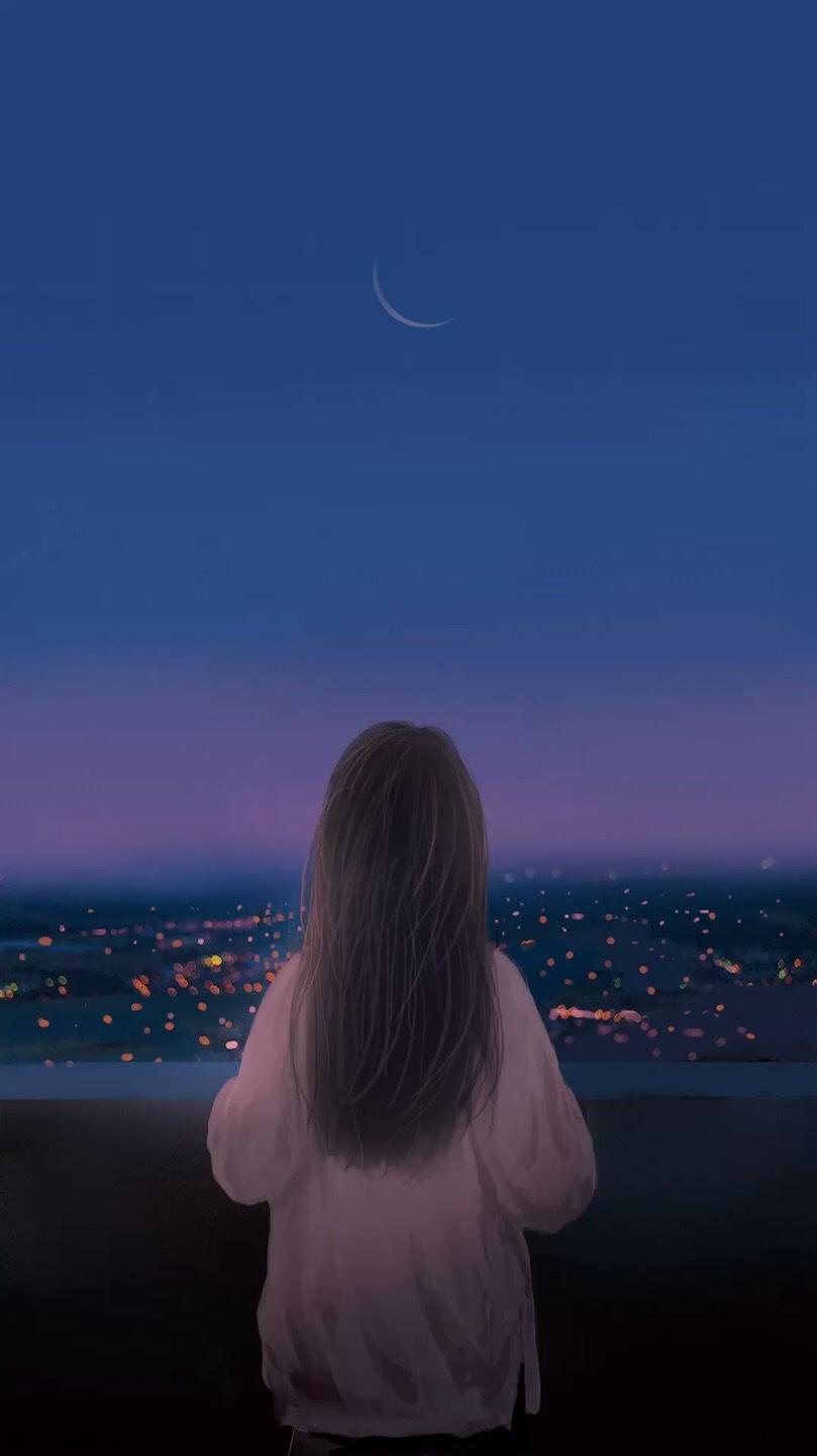 动漫背影女，小巷中的隐秘乐园探索