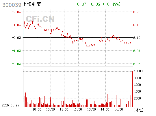 300039上海凯宝股票，共创未来，扬帆起航