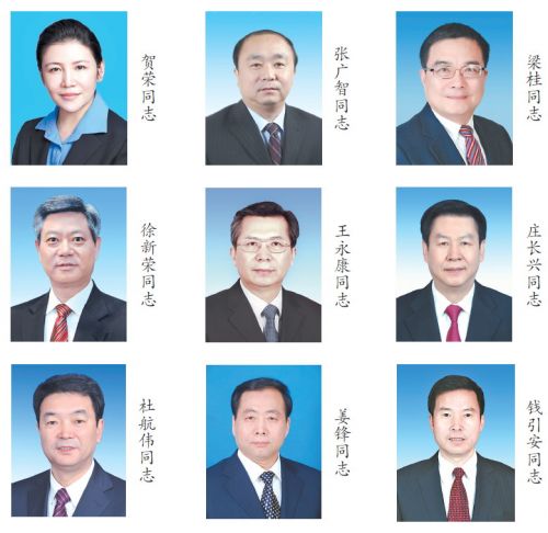 各省常委最新名单及其观点论述综述