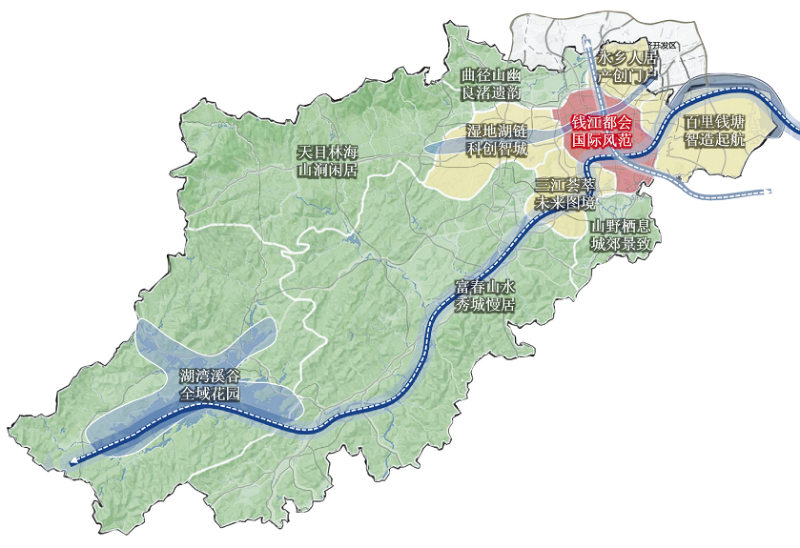 杭州转塘最新规划图揭晓，塑造新时代的城市蓝图