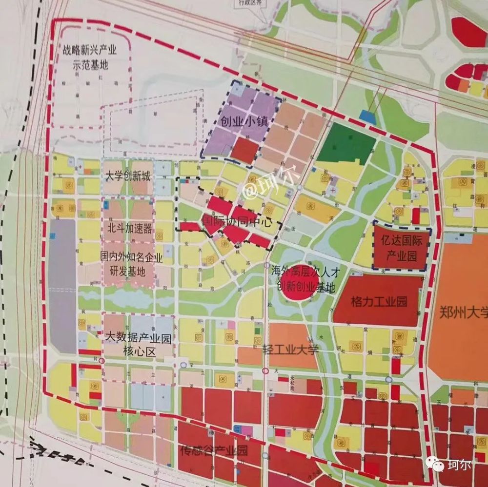 郑州高新区规划最新图，与自然美景的浪漫之旅